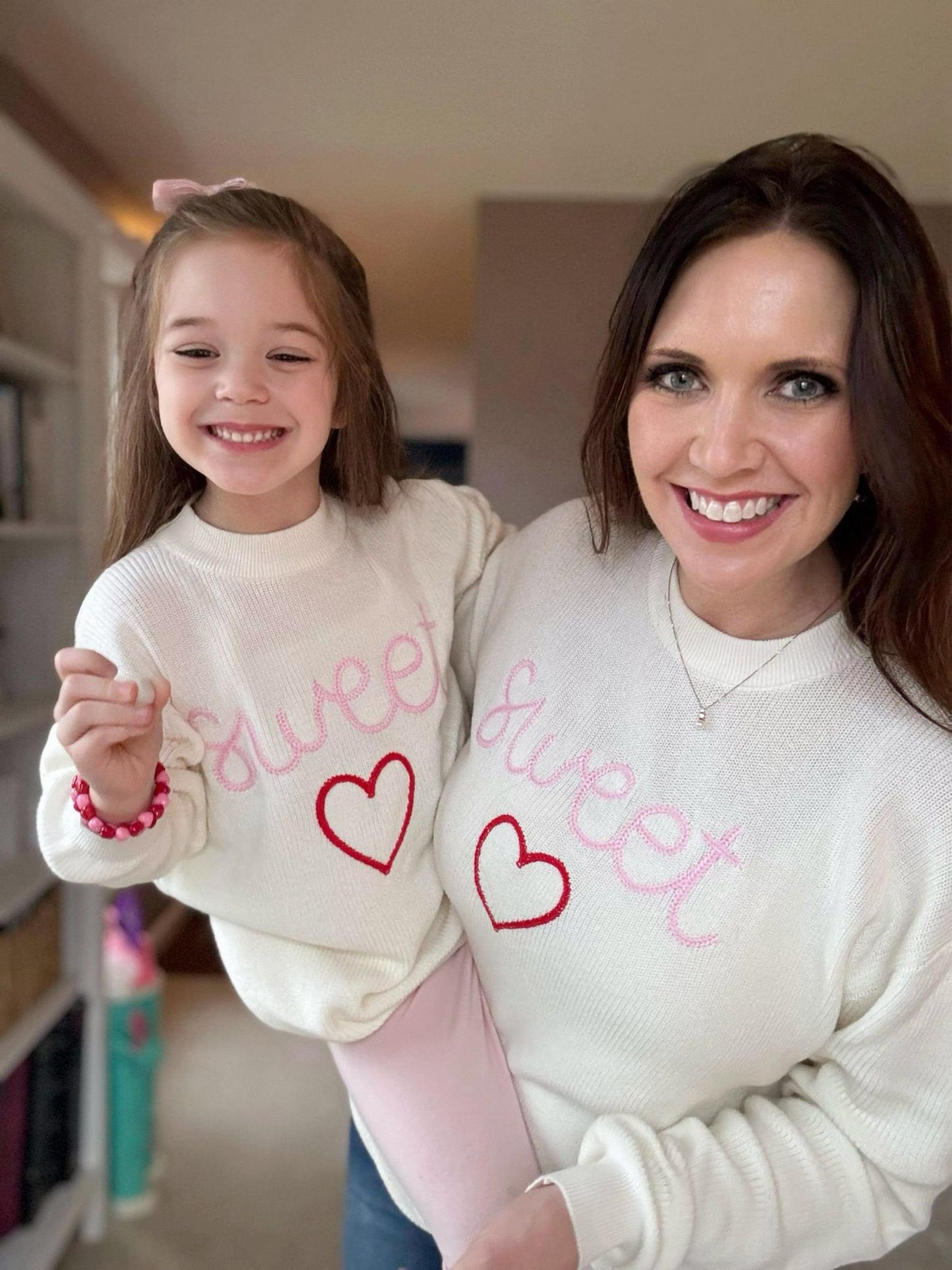 rts: Mommy and Me Valentine's Sweetheart Sweater*