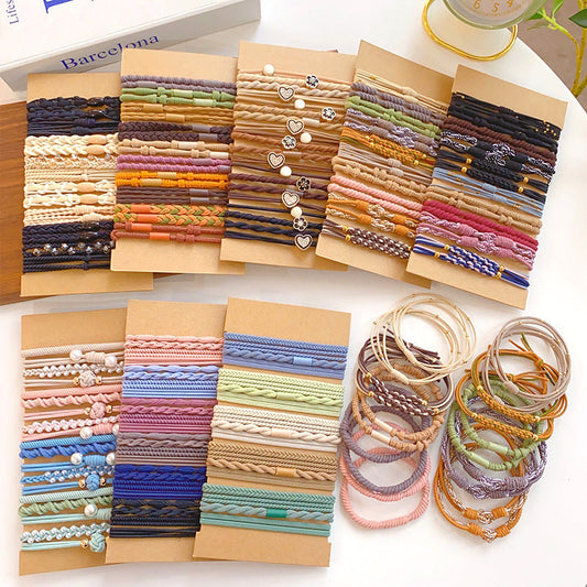 * RTS* Fashion Hair Tie/Bracelet Sets