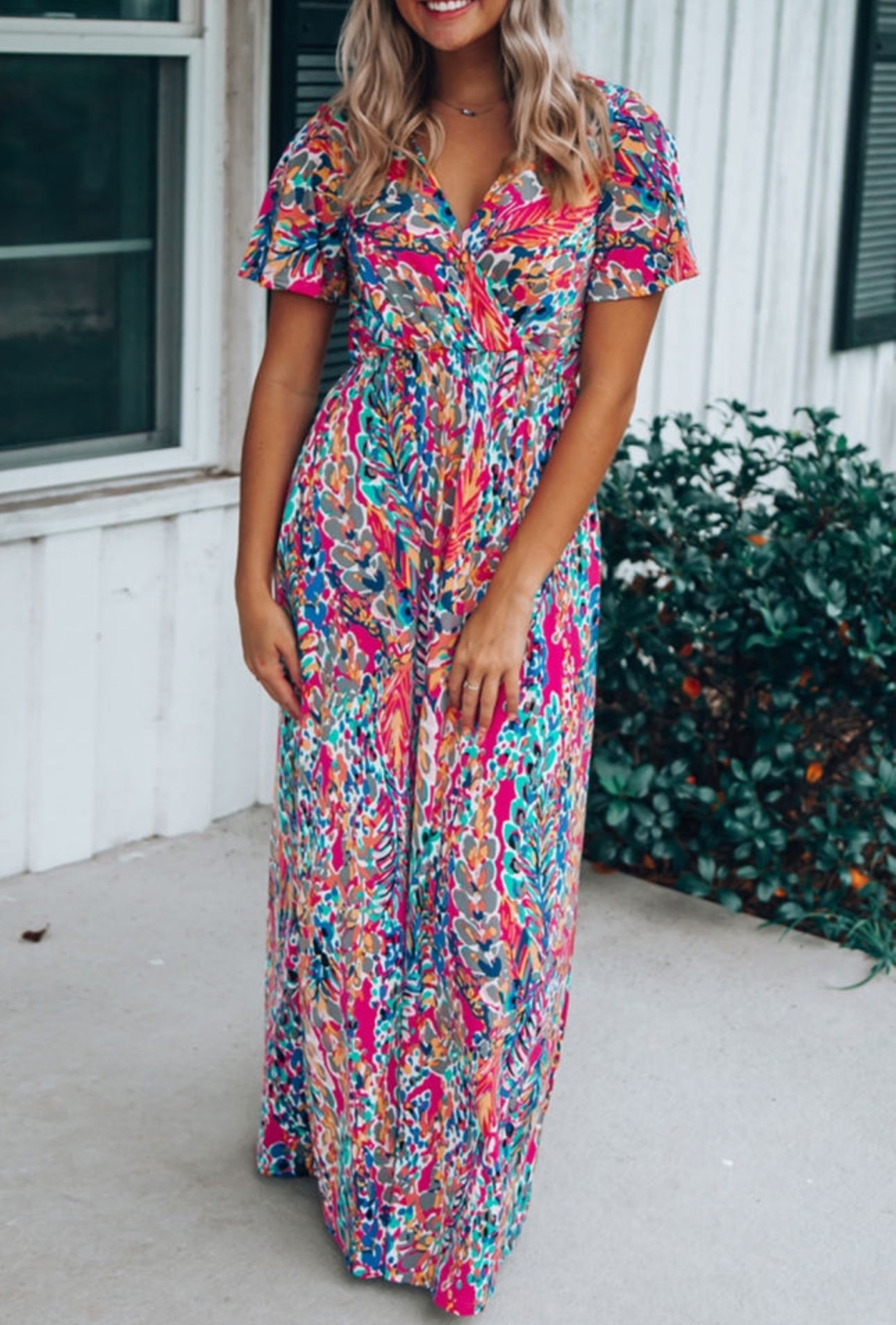 Marsha Floral Maxi Dress