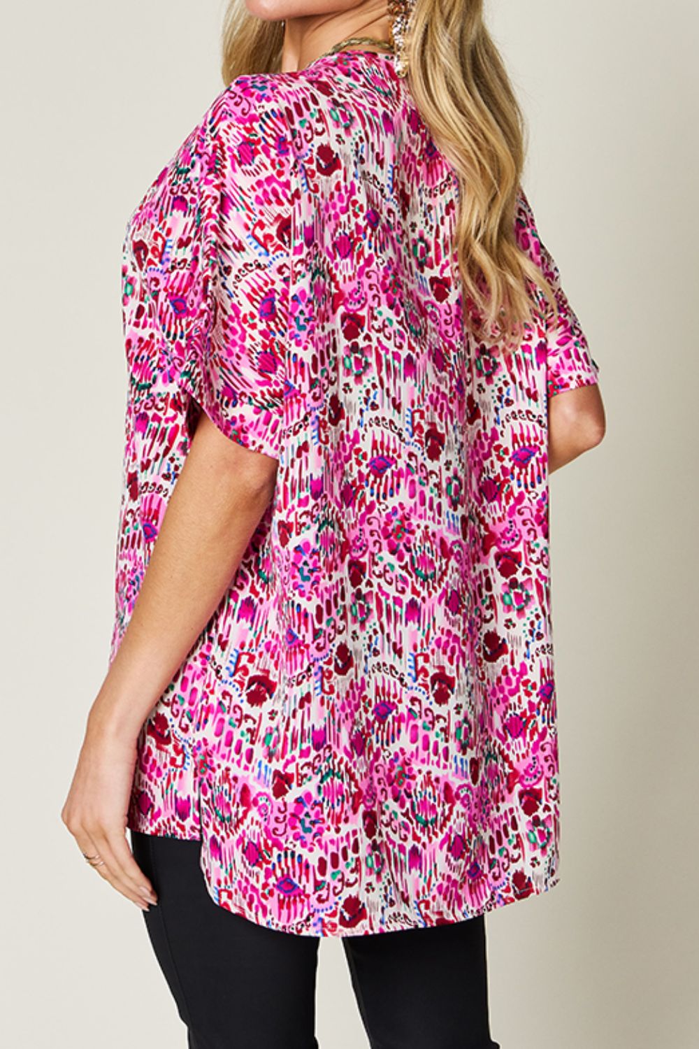 PREORDER: Double Take Pink or Blue Oversized Tunic