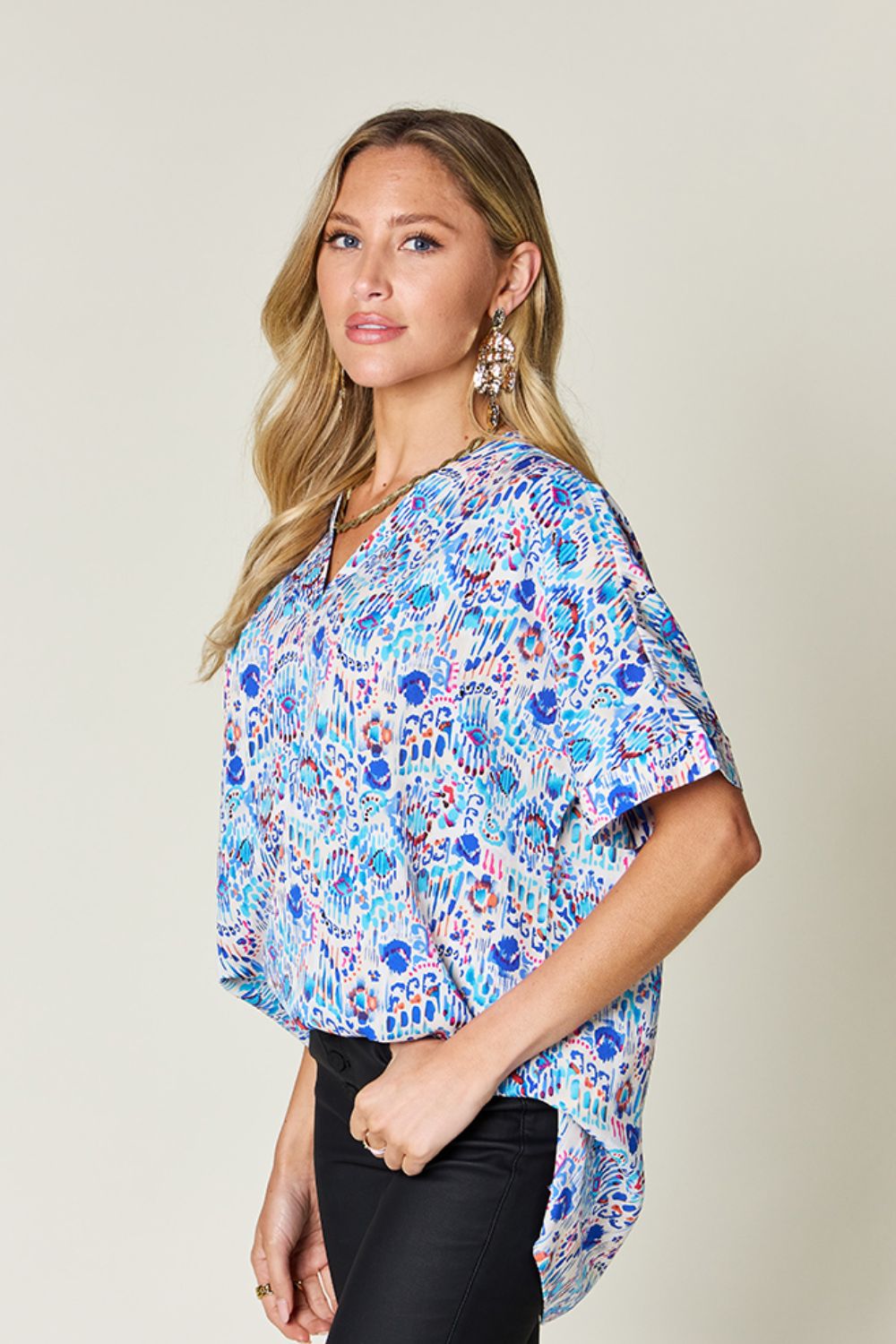 PREORDER: Double Take Pink or Blue Oversized Tunic