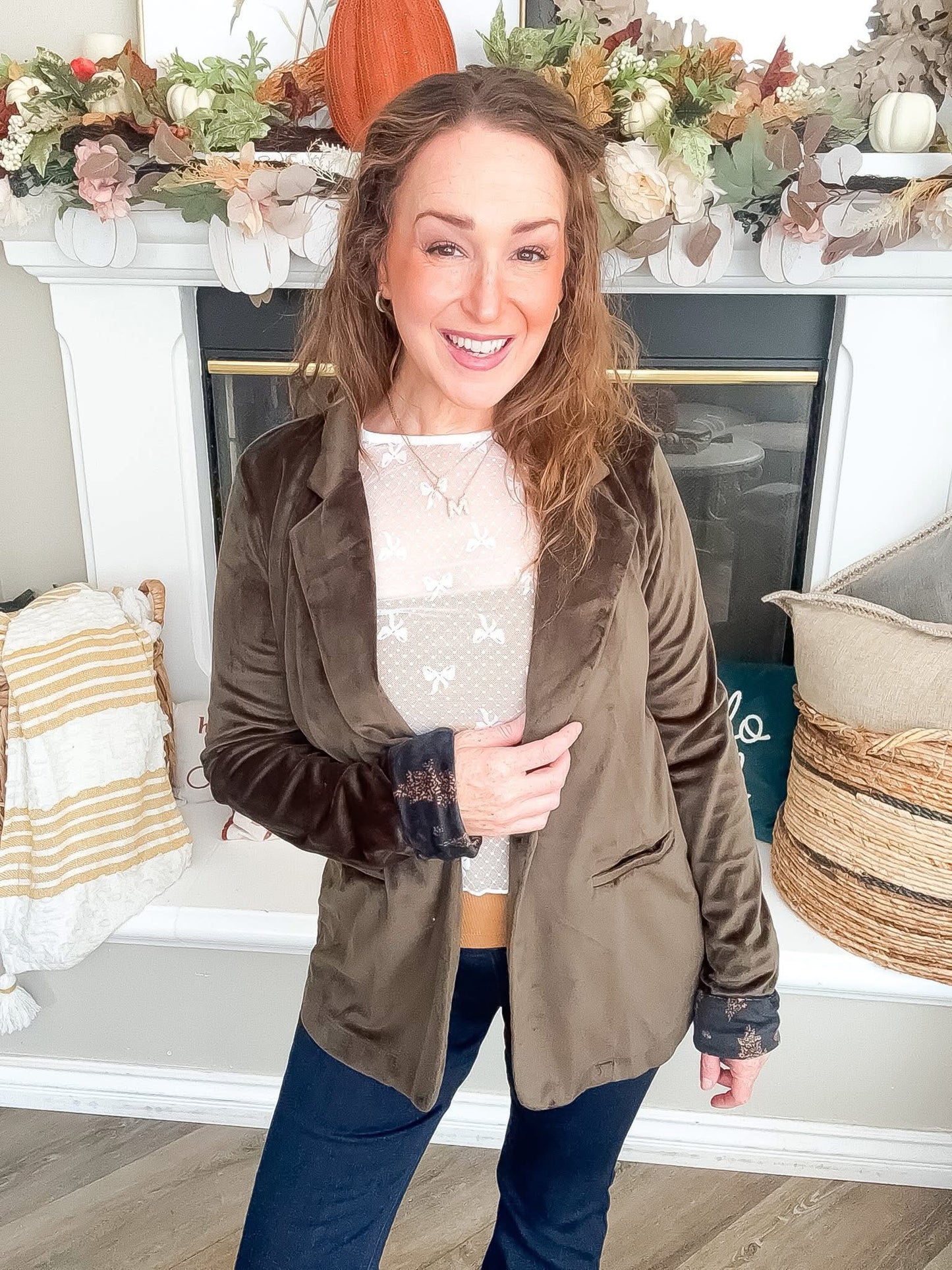 Beautiful Velvety Blazer